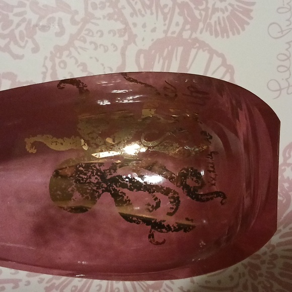 Lilly Pulitzer Set of 2 stemless wine glass - Picture 3 of 7